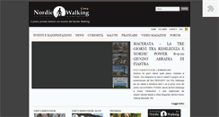 Desktop Screenshot of nordicwalkingtime.it